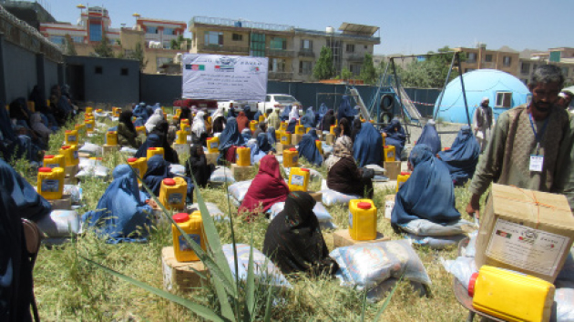 Khalifa Bin Zayed AL Nahyan Foundation Funds Displaced and Poor Families in Kabul Province 